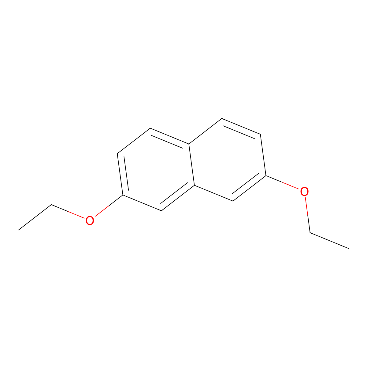 2,7-Diethoxynaphthalene molecular structure, CAS 70708-31-5