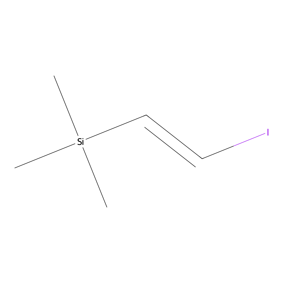 (E)-(2-Iodovinyl)trimethylsilane molecular structure, CAS 70737-22-3
