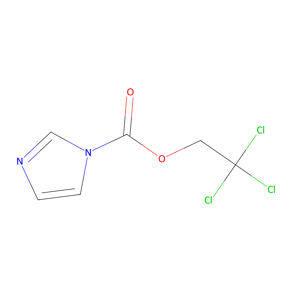 2,2,2-Trichloroethyl 1H-imidazole-1-carboxylate molecular structure, CAS 70737-50-7