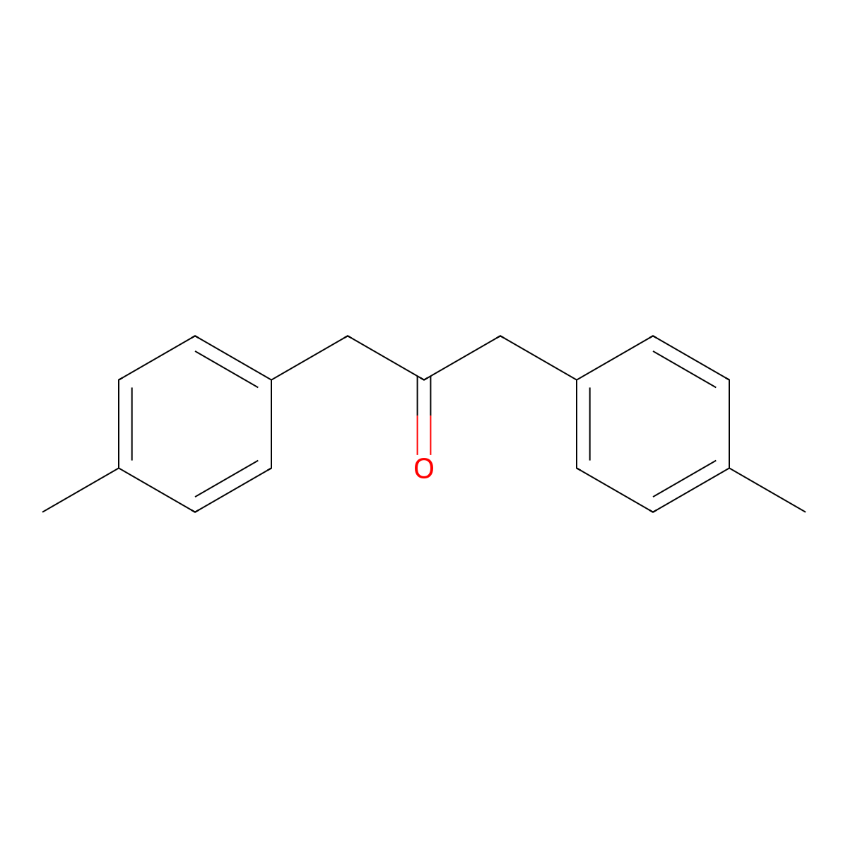 1,3-Bis(4-methylphenyl)propan-2-one molecular structure, CAS 70769-70-9