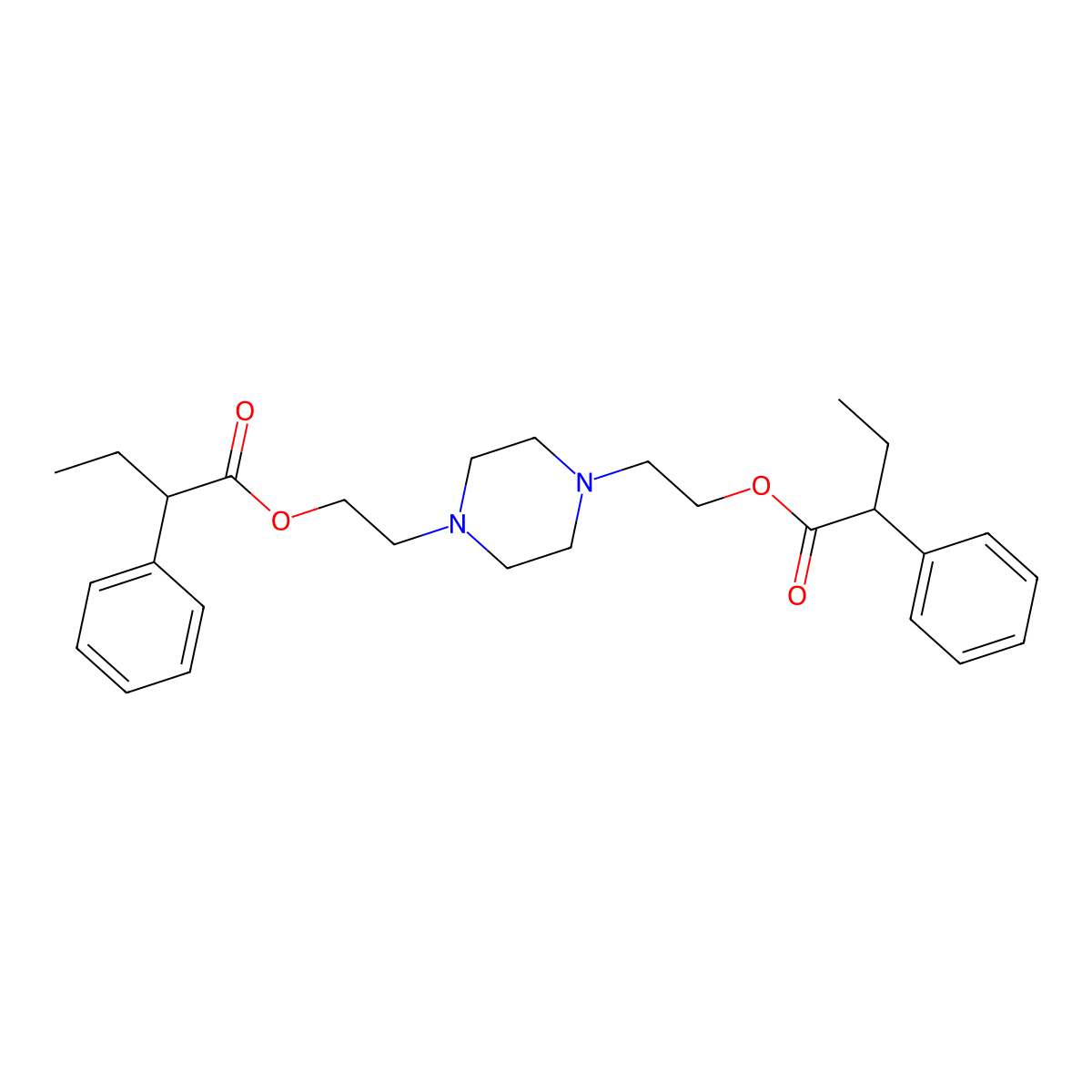Febuverine molecular structure, CAS 7077-33-0