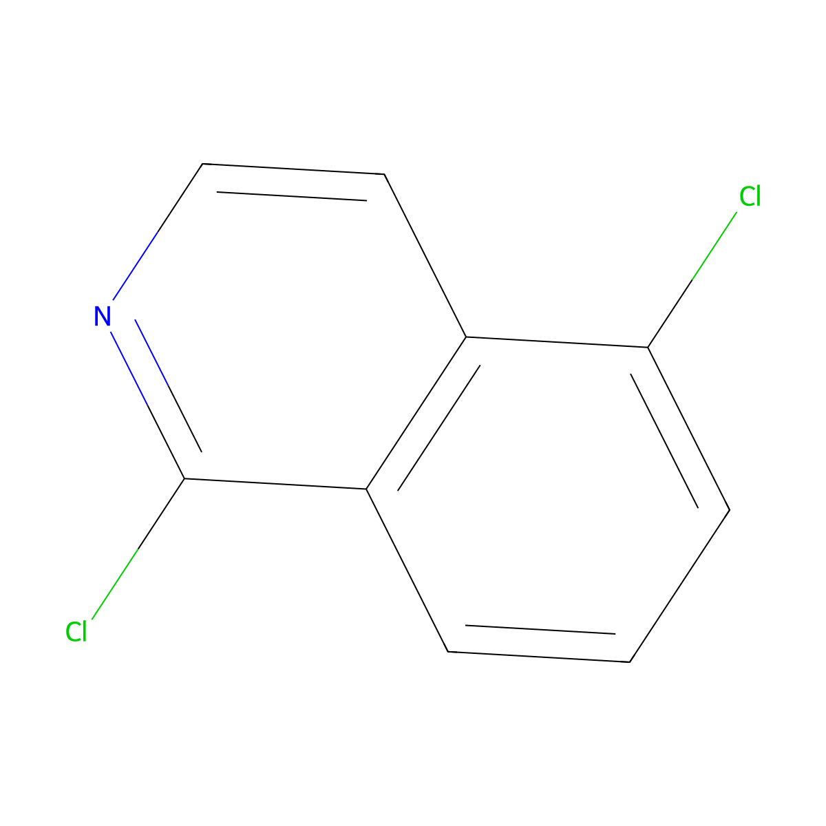 1,5-Dichloroisoquinoline molecular structure, CAS 70810-23-0