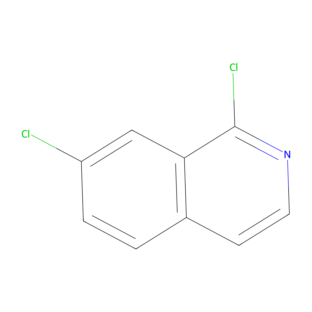 1,7-Dichloroisoquinoline molecular structure, CAS 70810-24-1
