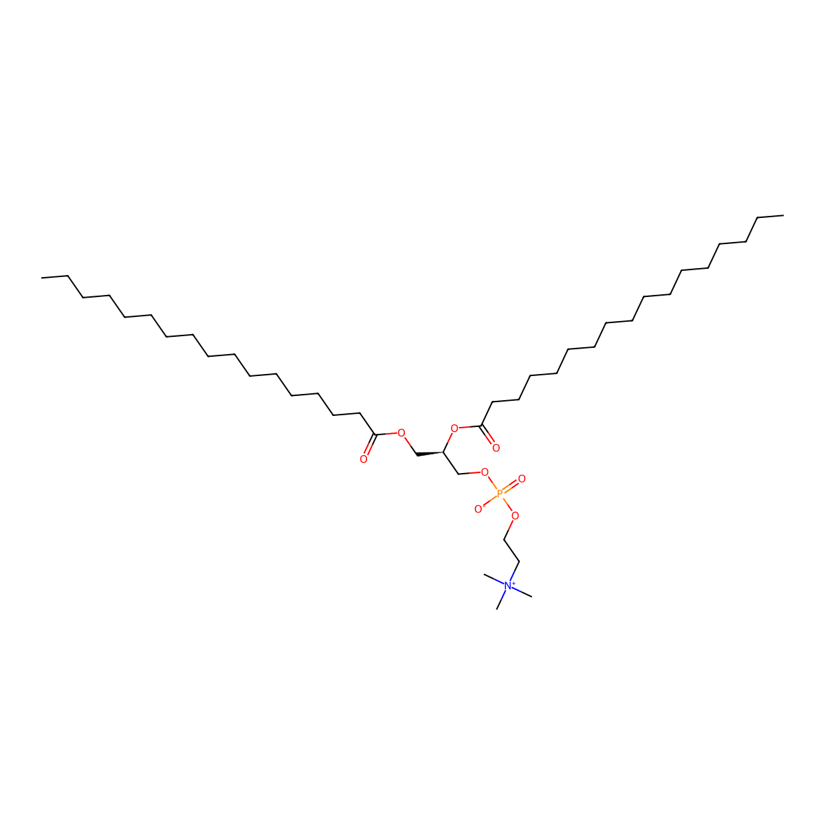 PC(17:0/17:0) molecular structure, CAS 70897-27-7