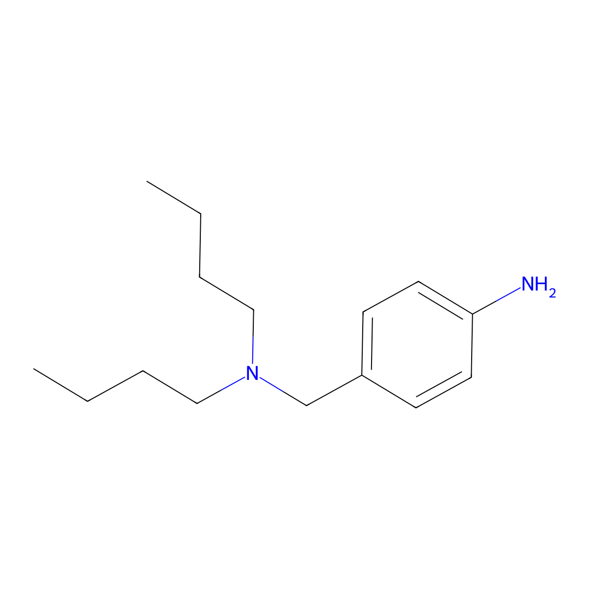 4-[(Dibutylamino)methyl]aniline molecular structure, CAS 708992-20-5