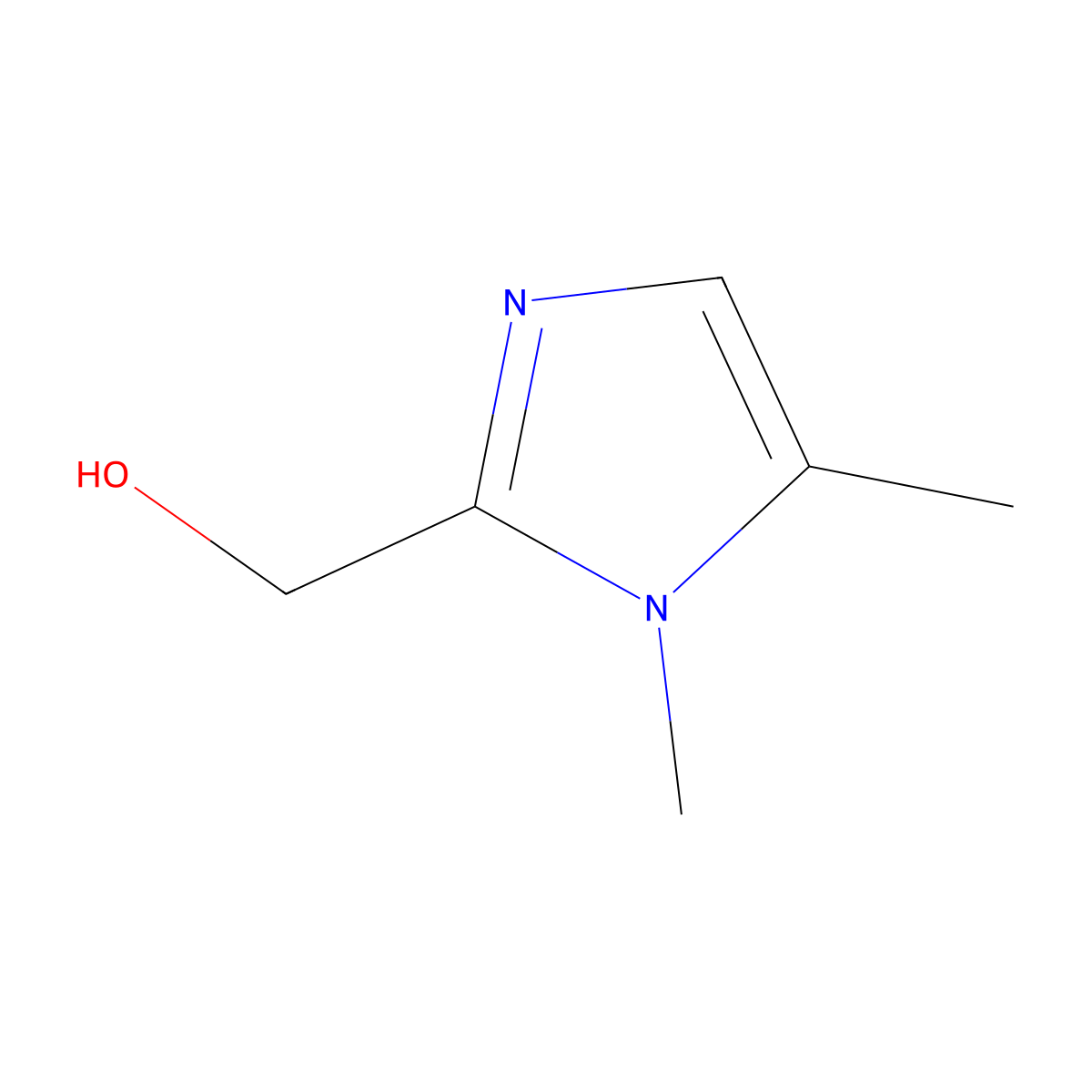 (1,5-Dimethyl-1H-imidazol-2-yl)methanol molecular structure, CAS 709674-63-5