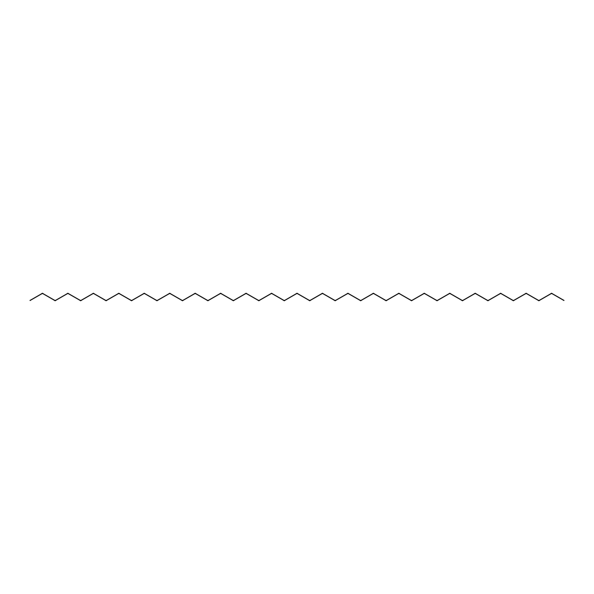 Tritetracontane molecular structure, CAS 7098-21-7