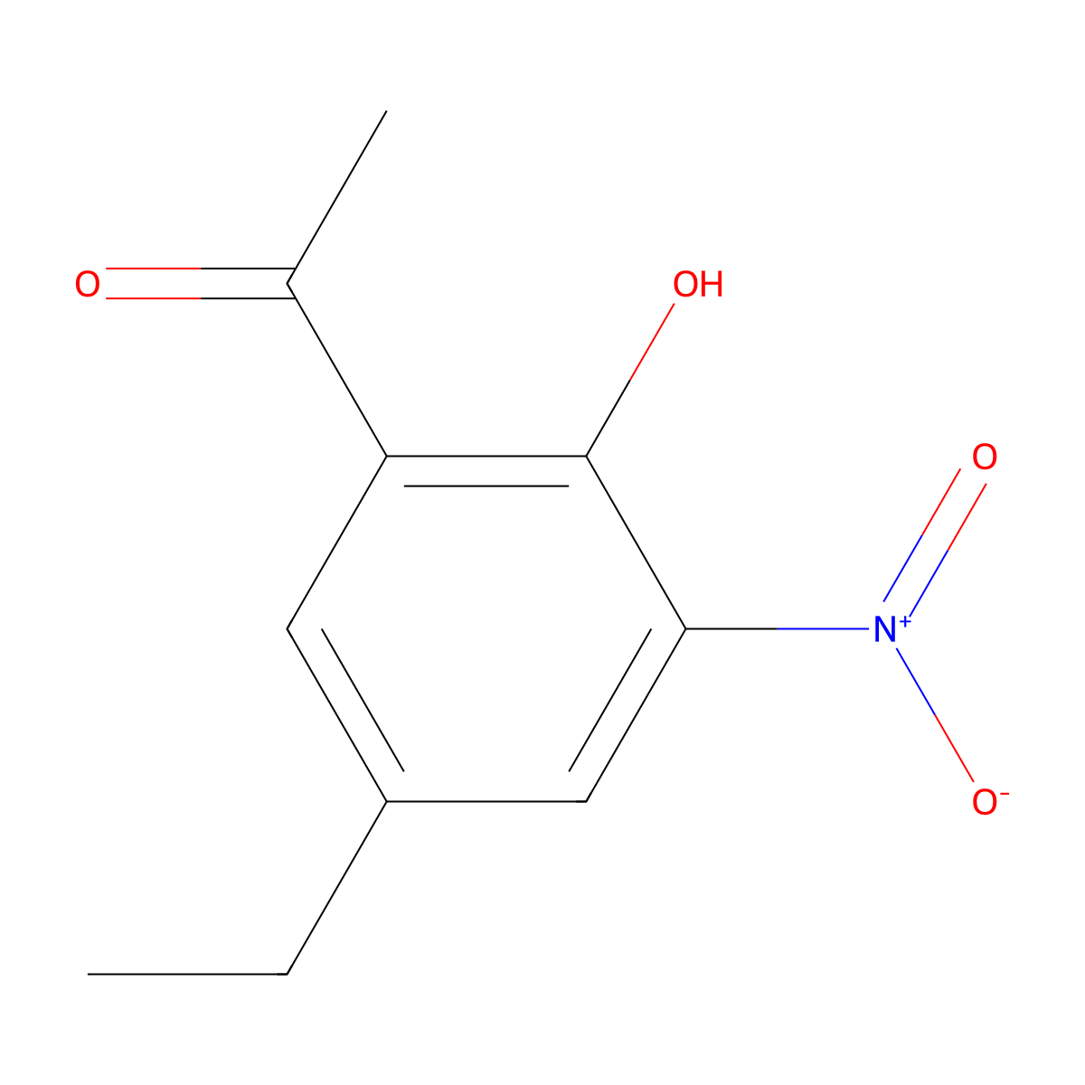 5'-Ethyl-2'-hydroxy-3'-nitroacetophenone molecular structure, CAS 71002-71-6