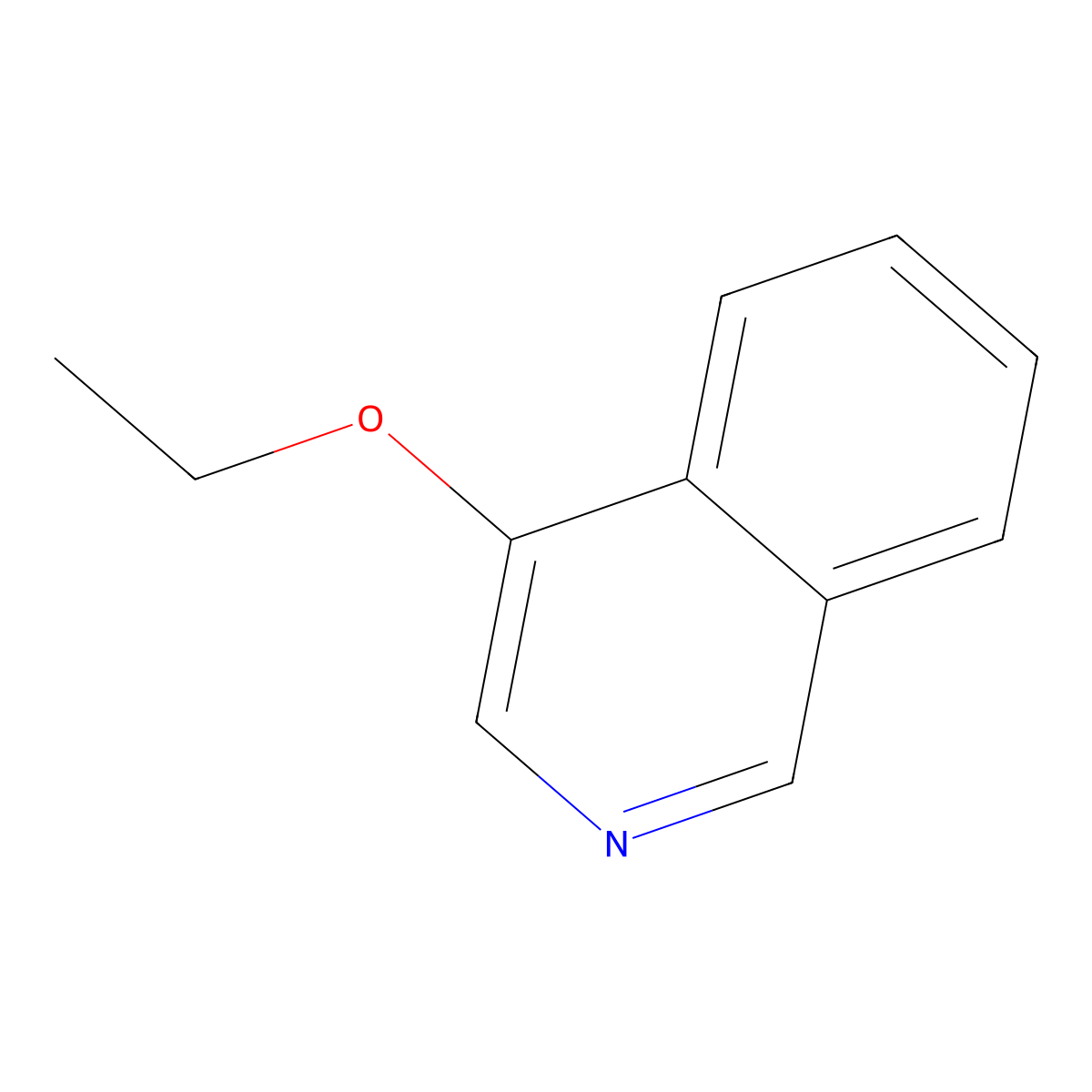 4-Ethoxyisoquinoline molecular structure, CAS 7102-03-6