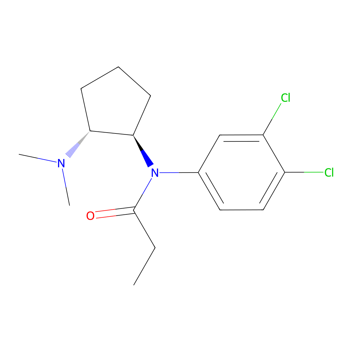 Eclanamine molecular structure, CAS 71027-13-9