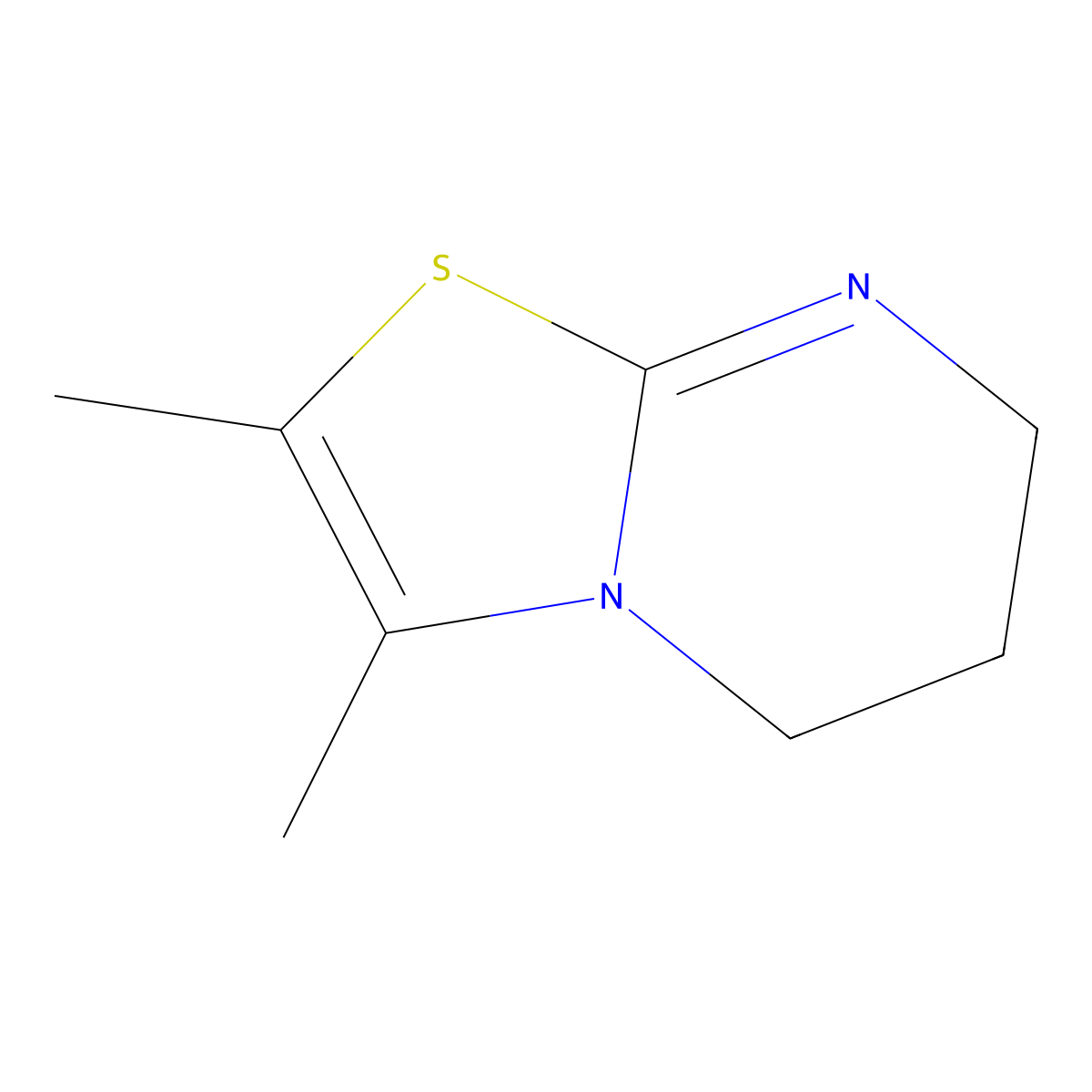 2,3-Dimethyl-6,7-dihydro-5H-thiazolo[3,2-a]pyrimidine molecular structure, CAS 710297-35-1