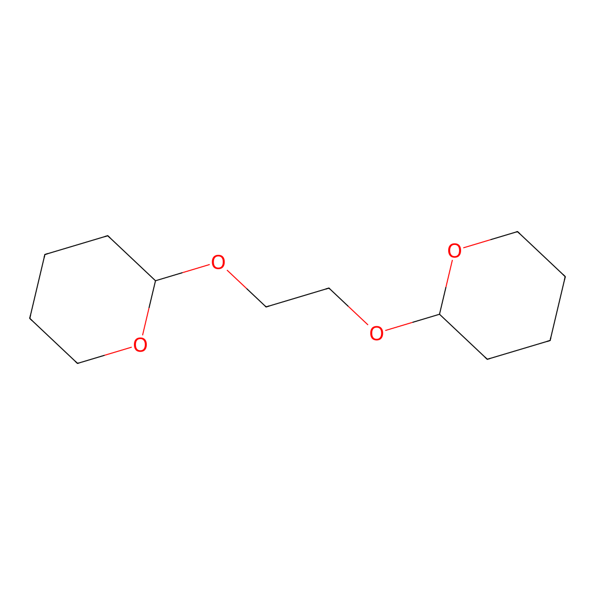 Thp-peg1-thp molecular structure, CAS 71033-27-7