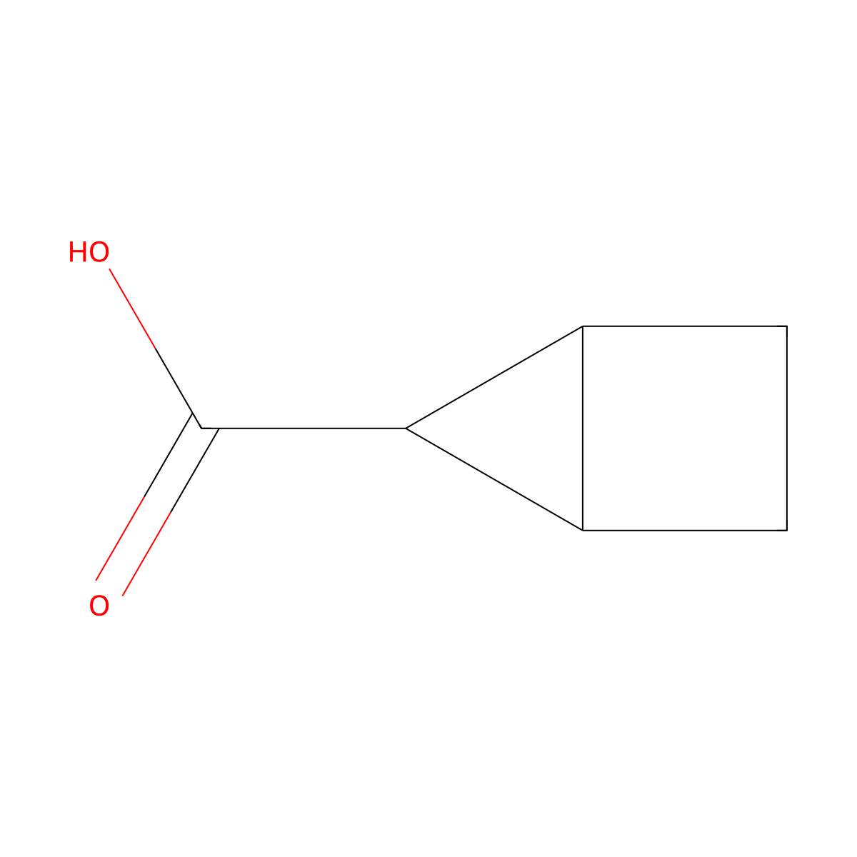 Bicyclo[2.1.0]pentane-5-carboxylic acid molecular structure, CAS 71049-72-4