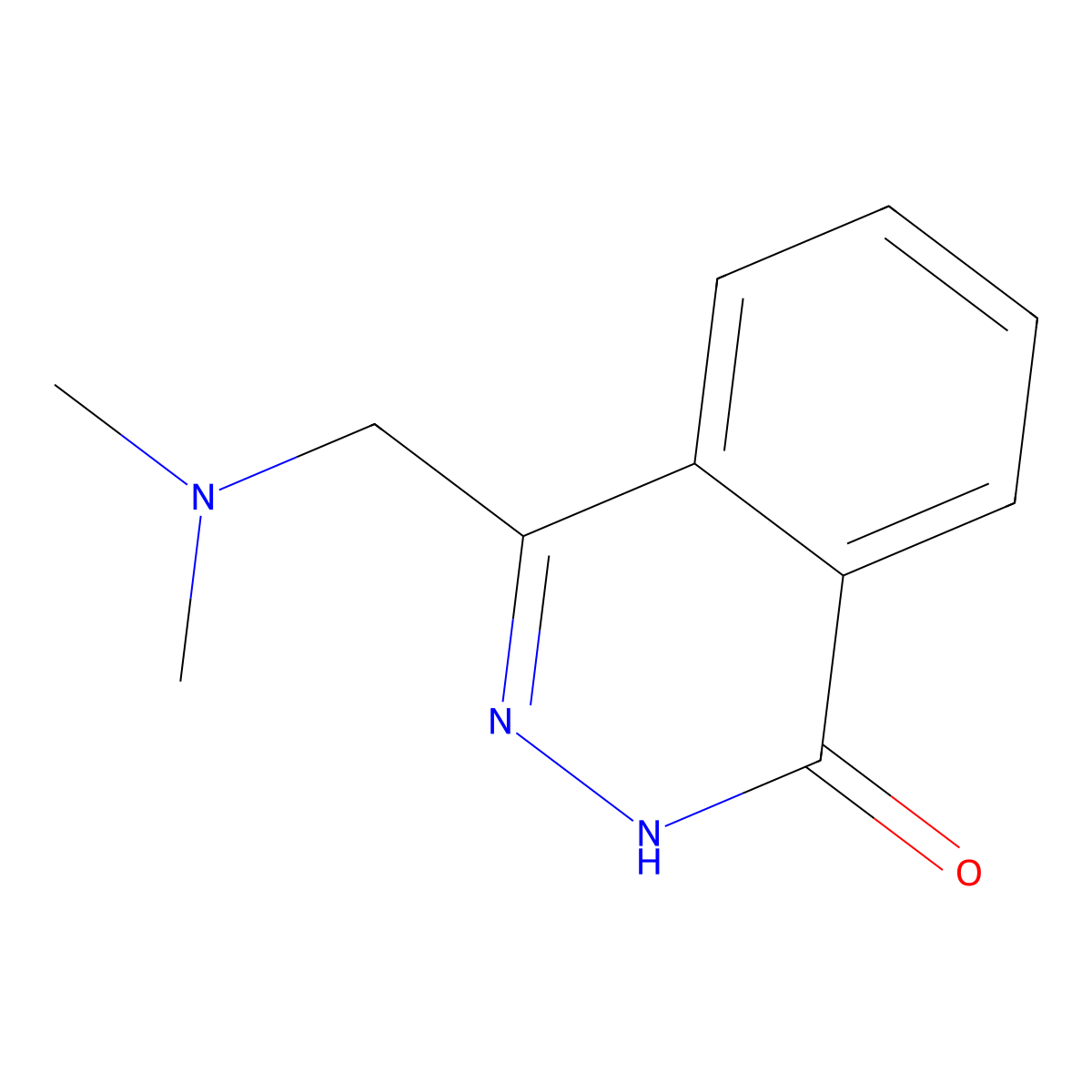 4-((Dimethylamino)methyl)-1(2H)-phthalazinone molecular structure, CAS 71064-85-2