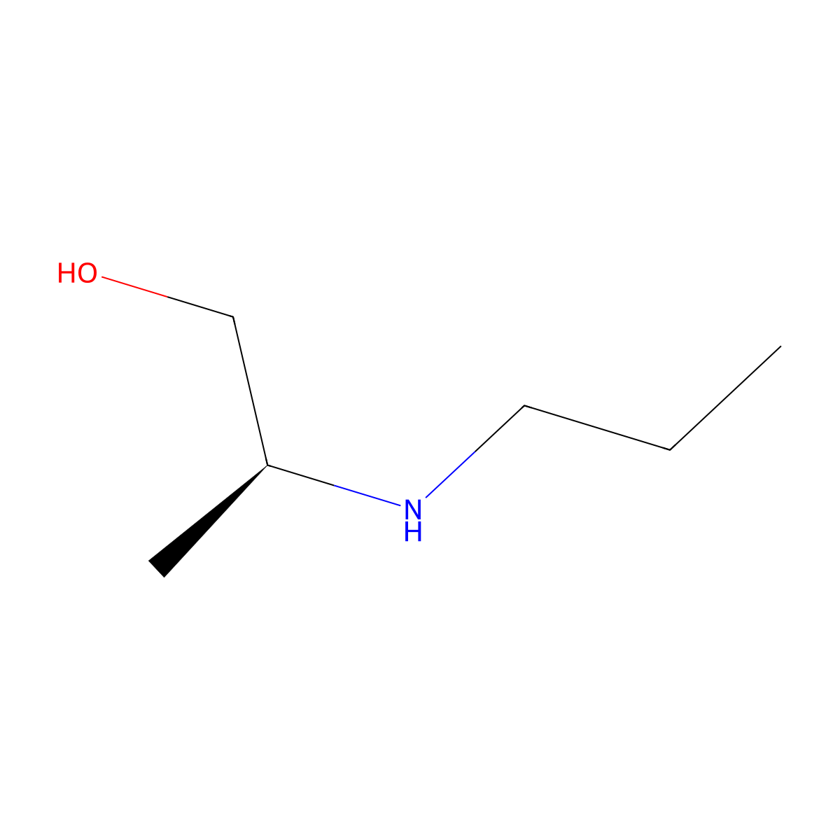 (S)-2-(Propylamino)-1-propanol molecular structure, CAS 710654-43-6