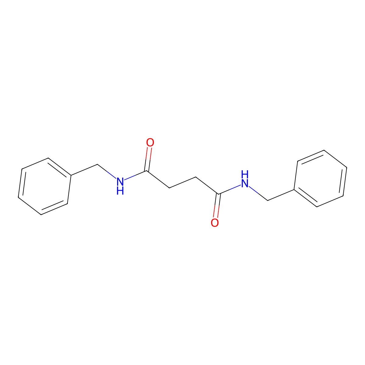 N,N'-dibenzylbutanediamide molecular structure, CAS 71067-27-1