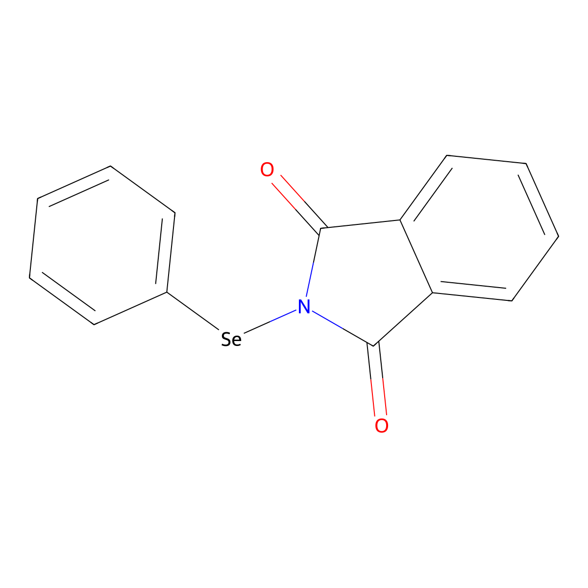 N-(Phenylseleno)phthalimide molecular structure, CAS 71098-88-9