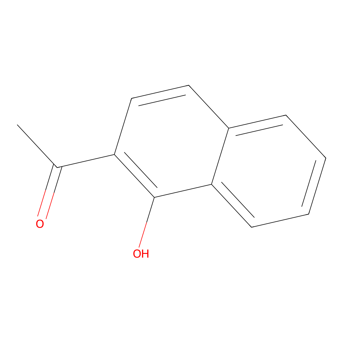 1'-Hydroxy-2'-acetonaphthone molecular structure, CAS 711-79-5