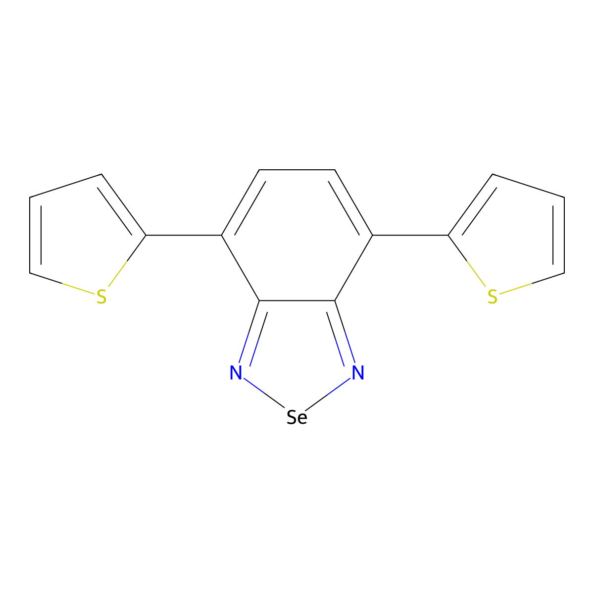 4,7-Di(thiophen-2-yl)benzo[c][1,2,5]selenadiazole molecular structure, CAS 711026-55-0