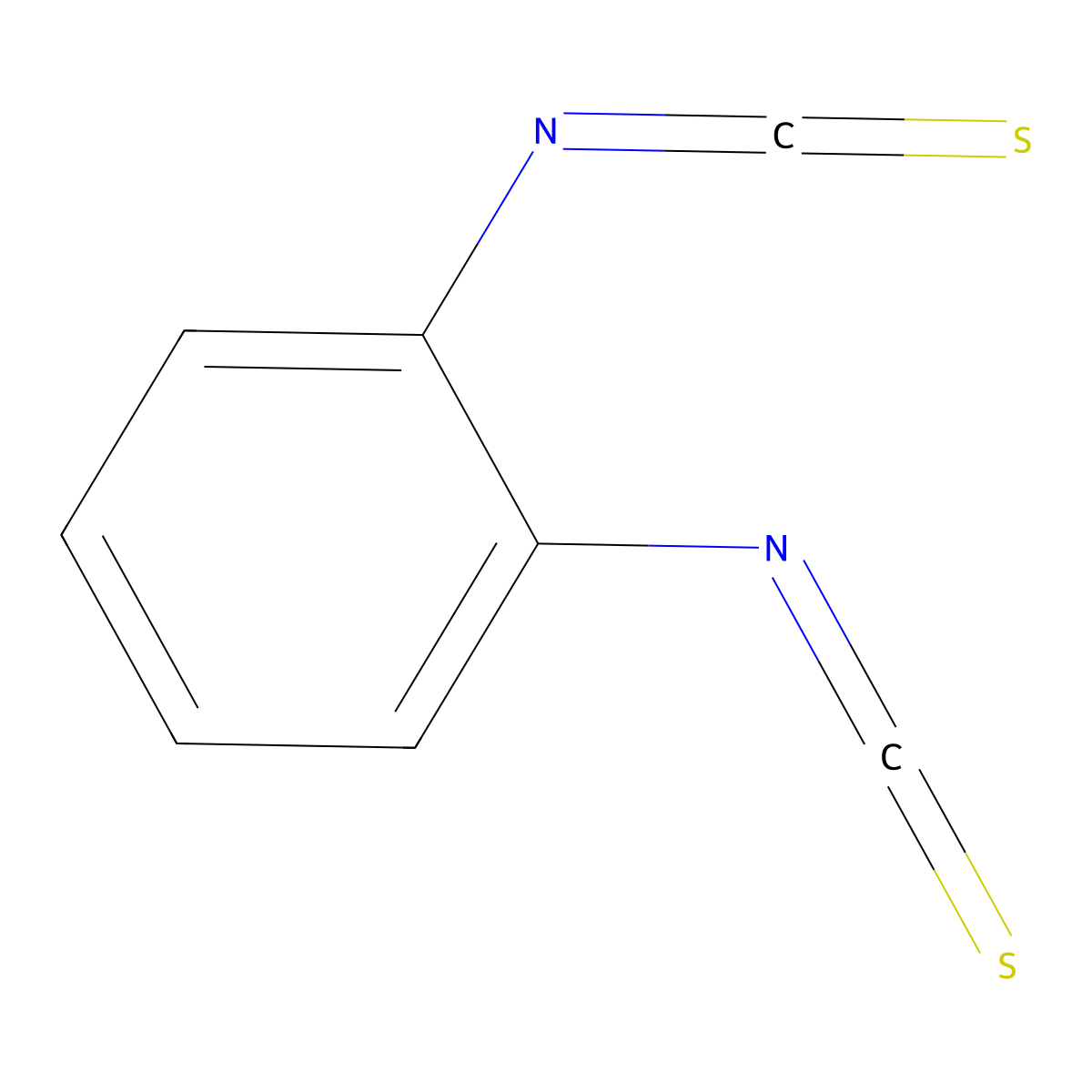 1,2-Phenylene diisothiocyanate molecular structure, CAS 71105-17-4