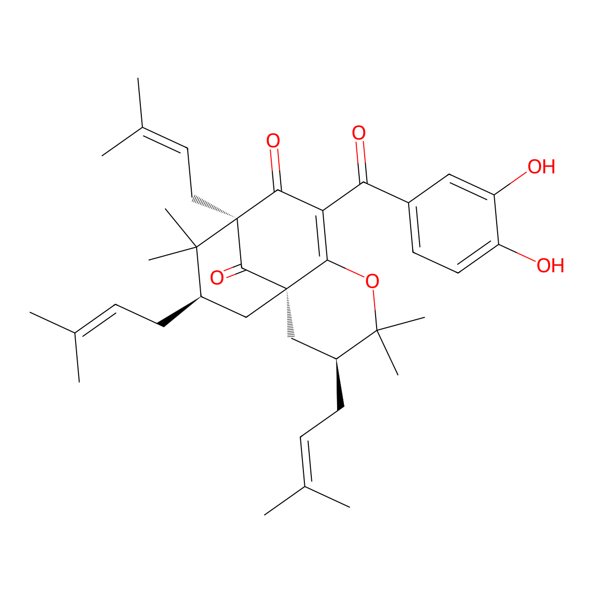 Isogarcinol molecular structure, CAS 71117-97-0