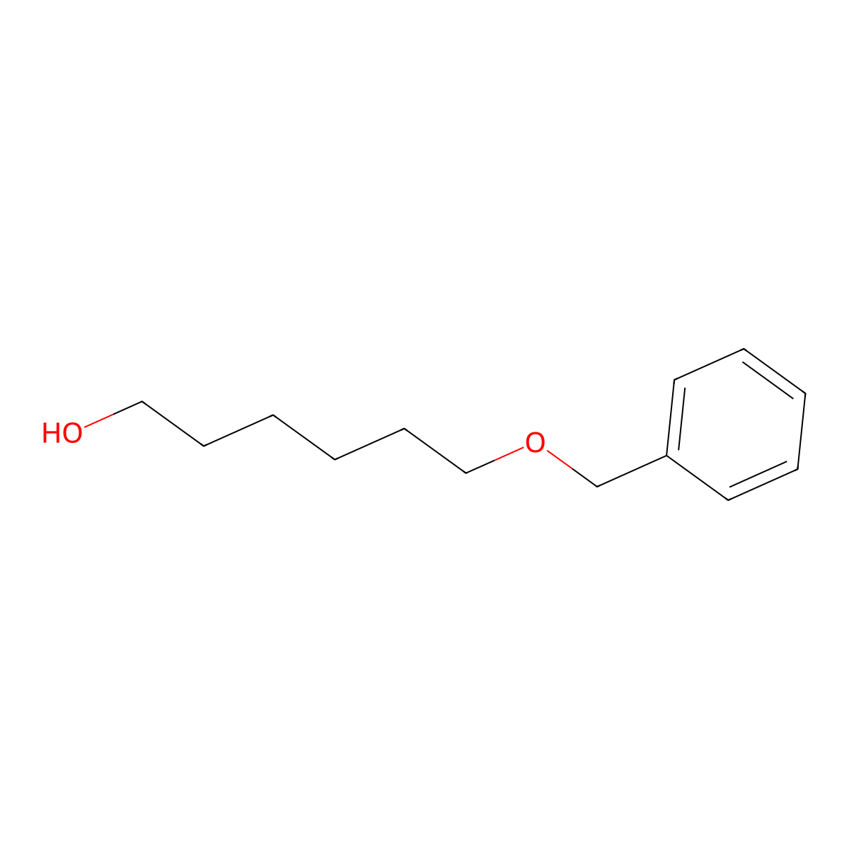 6-Benzyloxy-1-hexanol molecular structure, CAS 71126-73-3