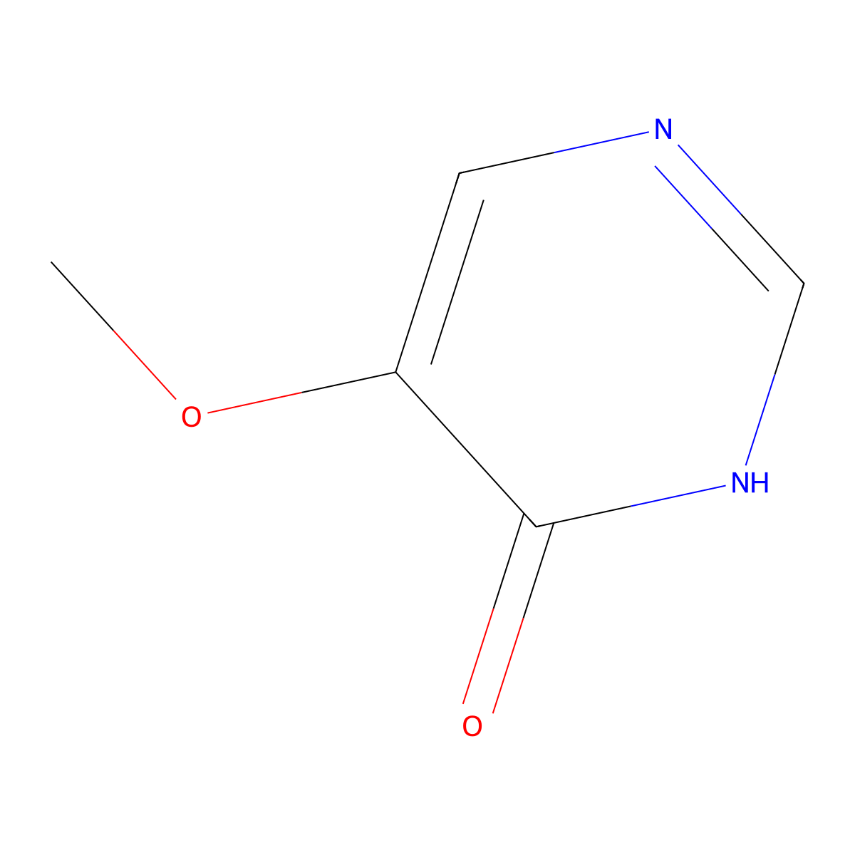 5-Methoxypyrimidin-4-ol molecular structure, CAS 71133-25-0