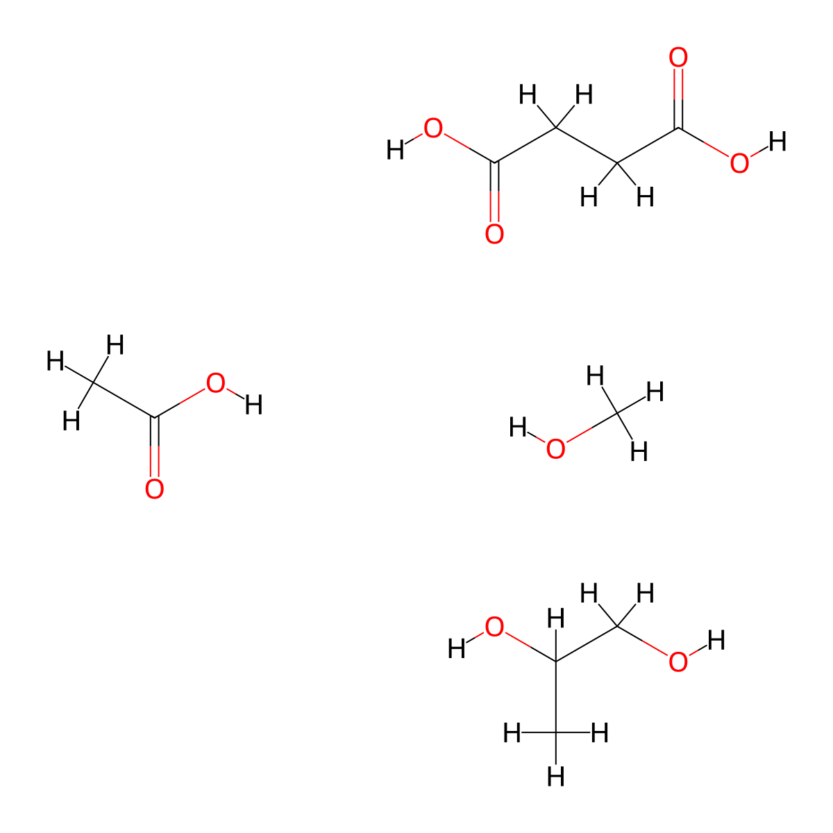 Hypromellose Acetate Succinate molecular structure, CAS 71138-97-1