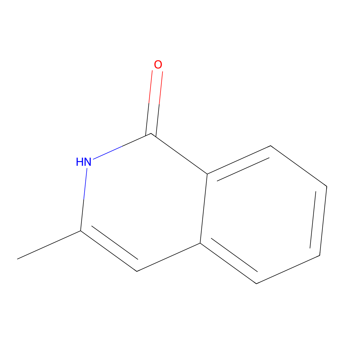 3-Methyl-1,2-dihydroisoquinolin-1-one molecular structure, CAS 7114-80-9
