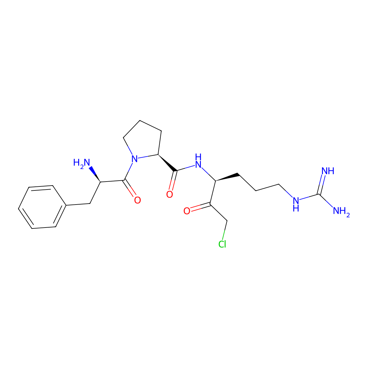Ppack molecular structure, CAS 71142-71-7