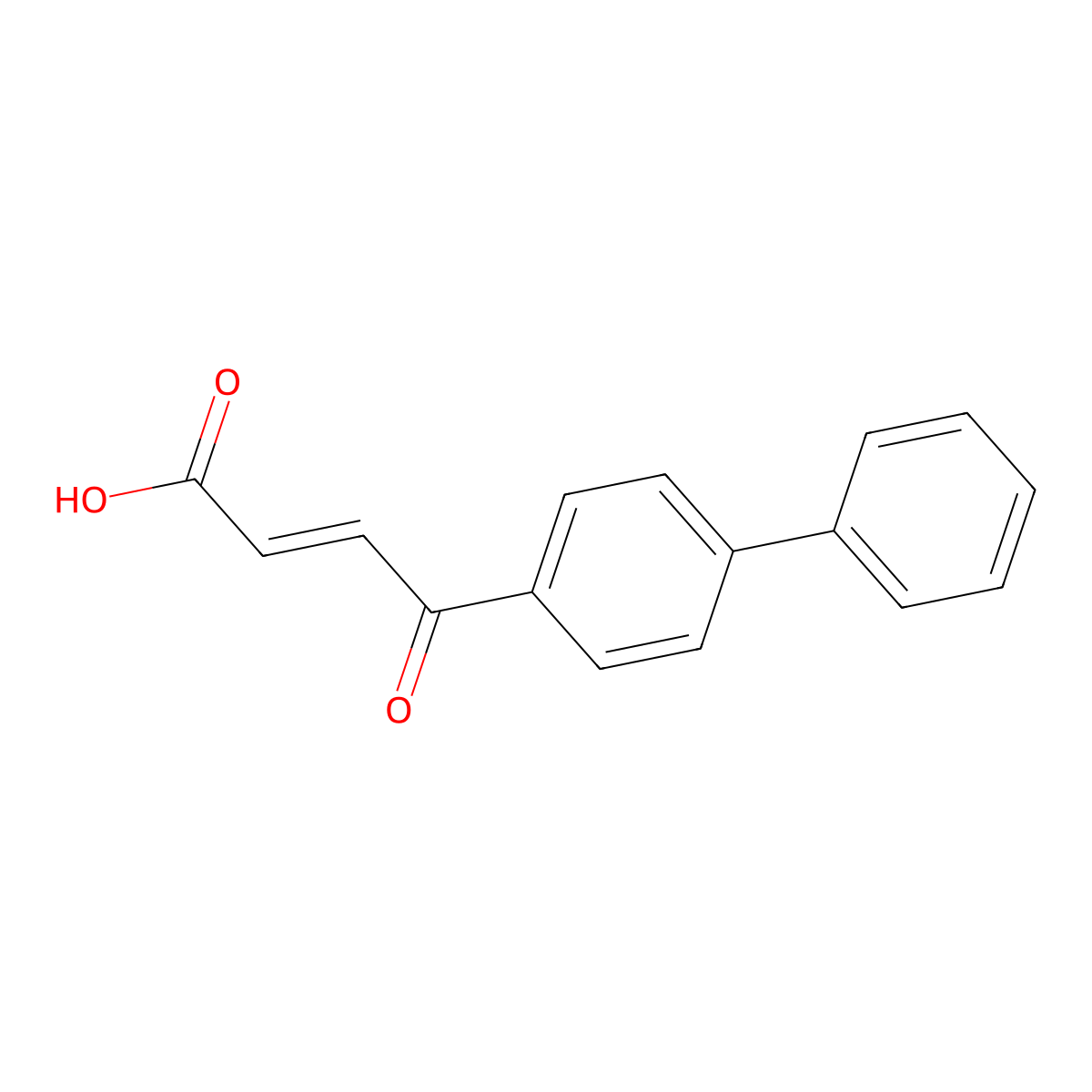 Fenbufen EP Impurity B molecular structure, CAS 71149-96-7