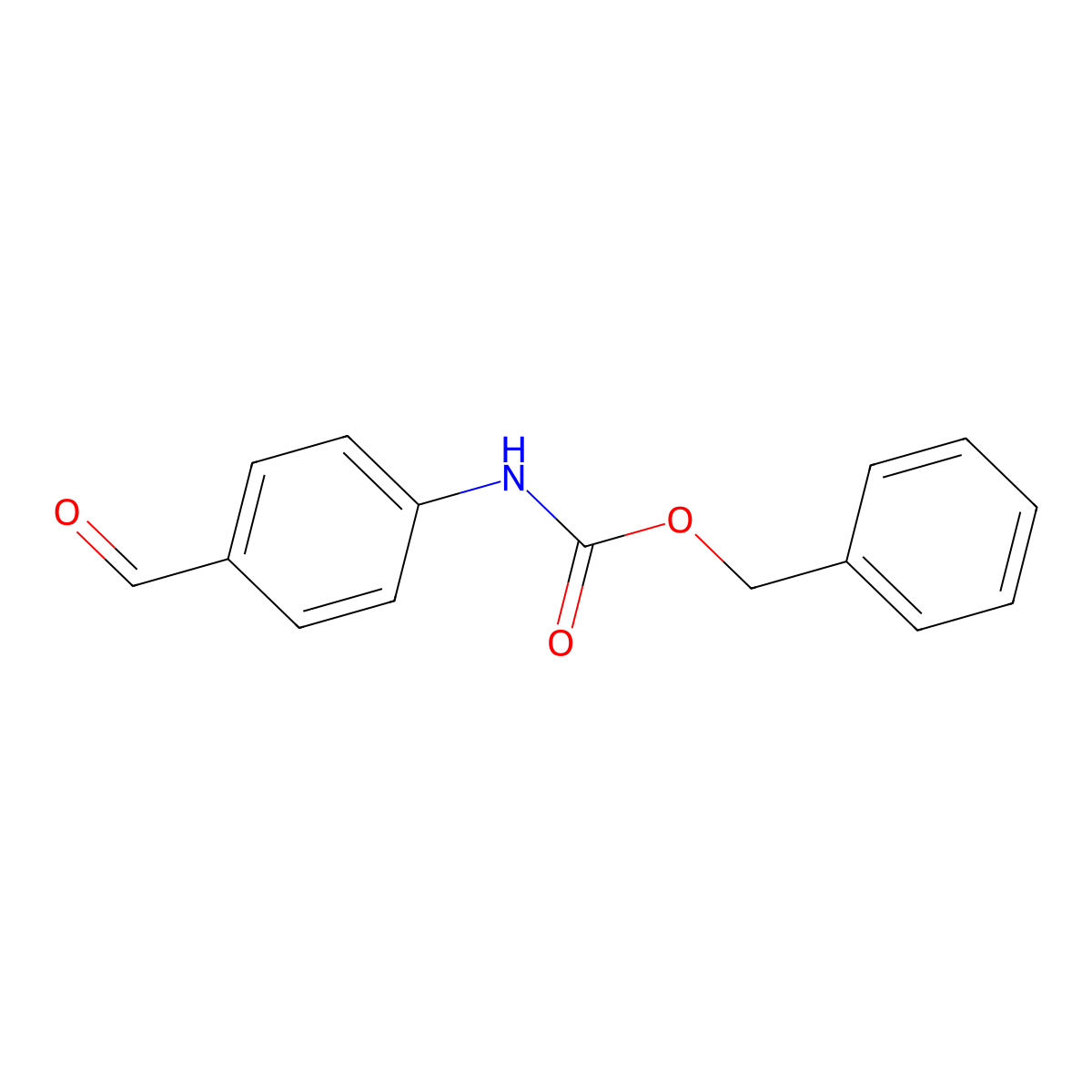 4-(Cbz-amino)benzaldehyde molecular structure, CAS 71150-68-0