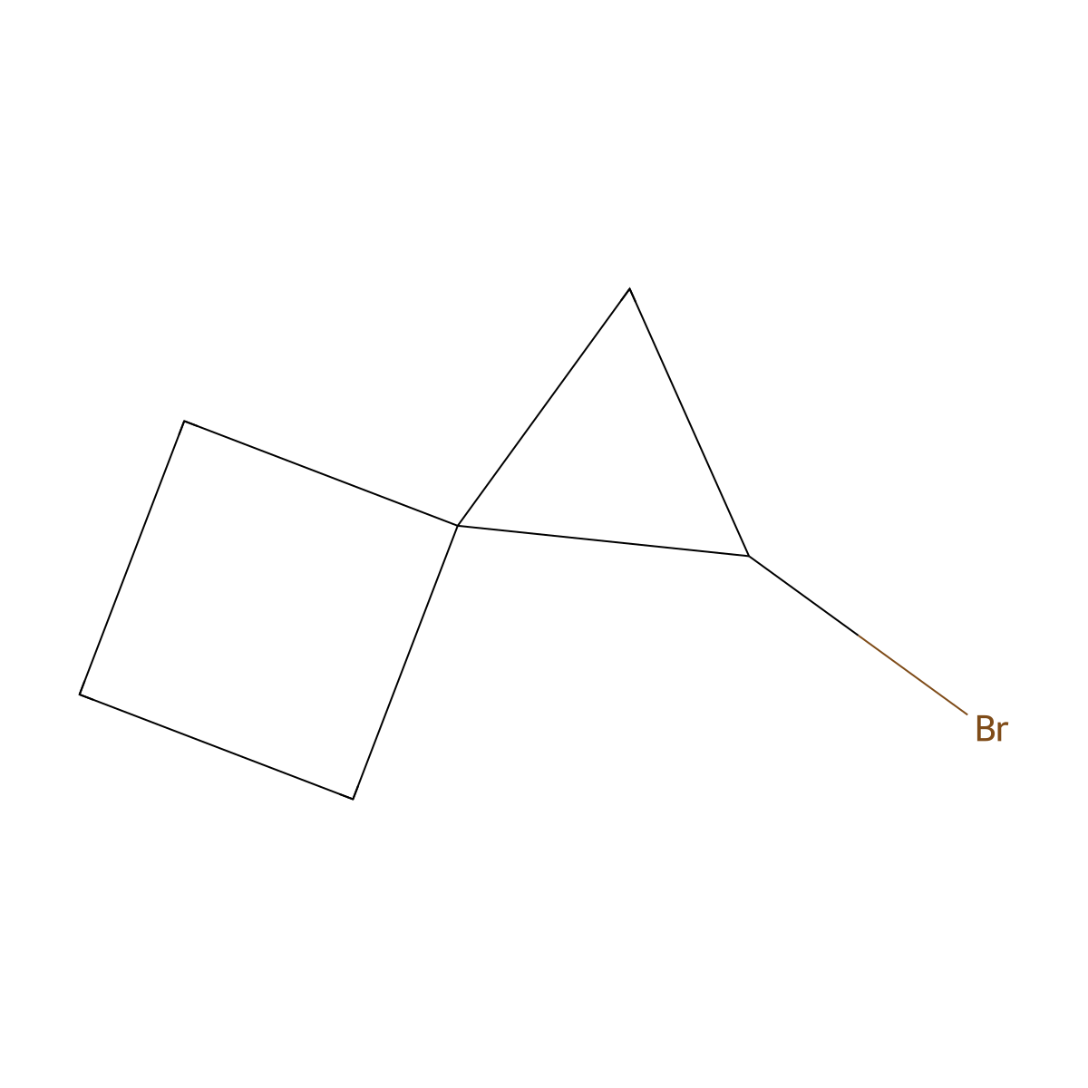 1-Bromospiro(2.3)hexane molecular structure, CAS 71153-28-1