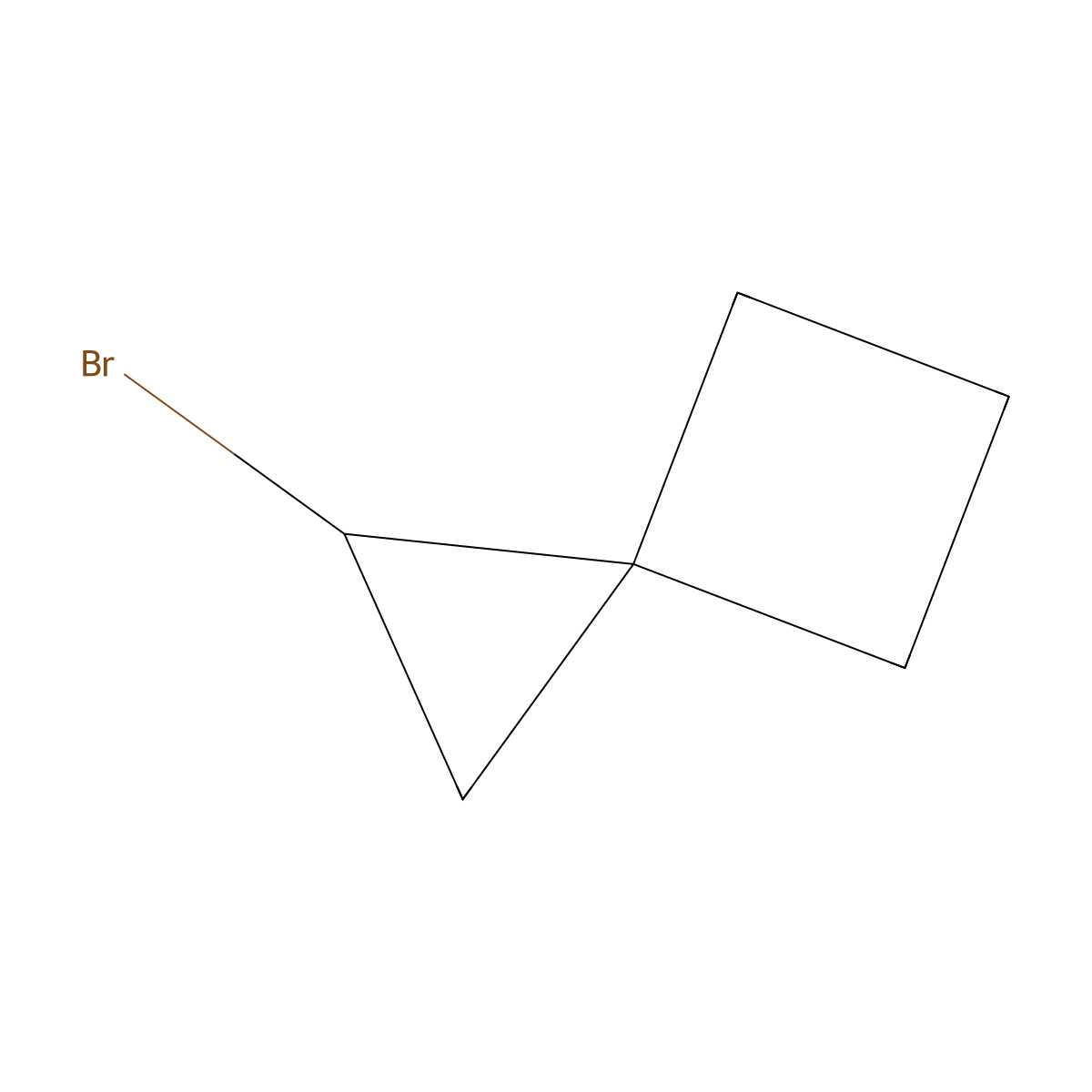 1-Bromospiro(2.3)hexane molecular structure, CAS 71153-28-1