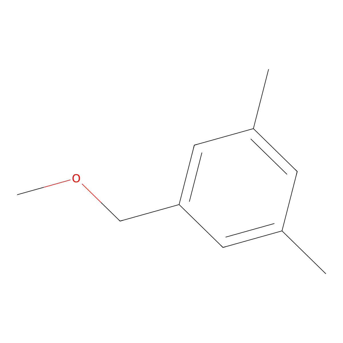 1-(Methoxymethyl)-3,5-dimethylbenzene molecular structure, CAS 7116-49-6