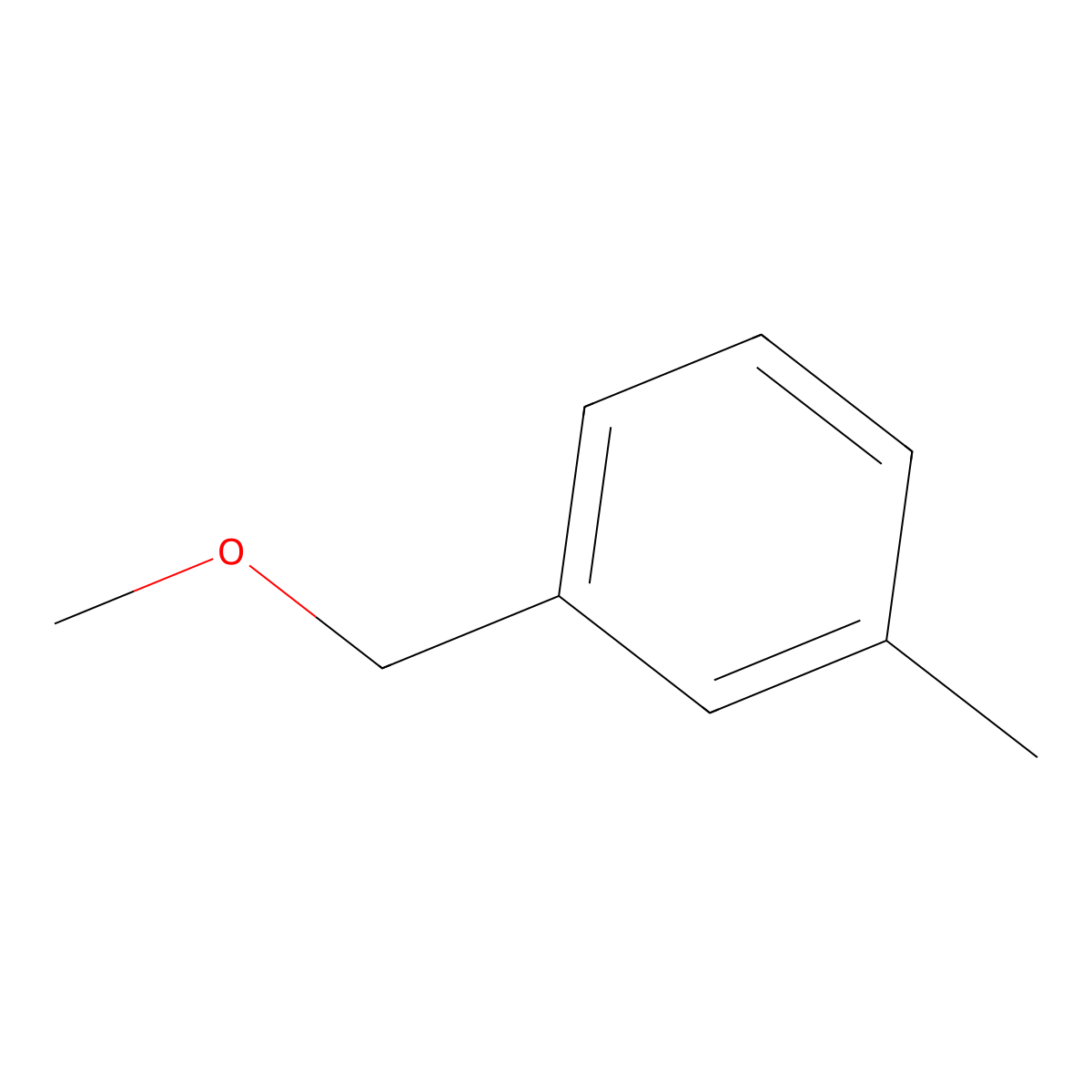 1-(Methoxymethyl)-3-methylbenzene molecular structure, CAS 7116-51-0
