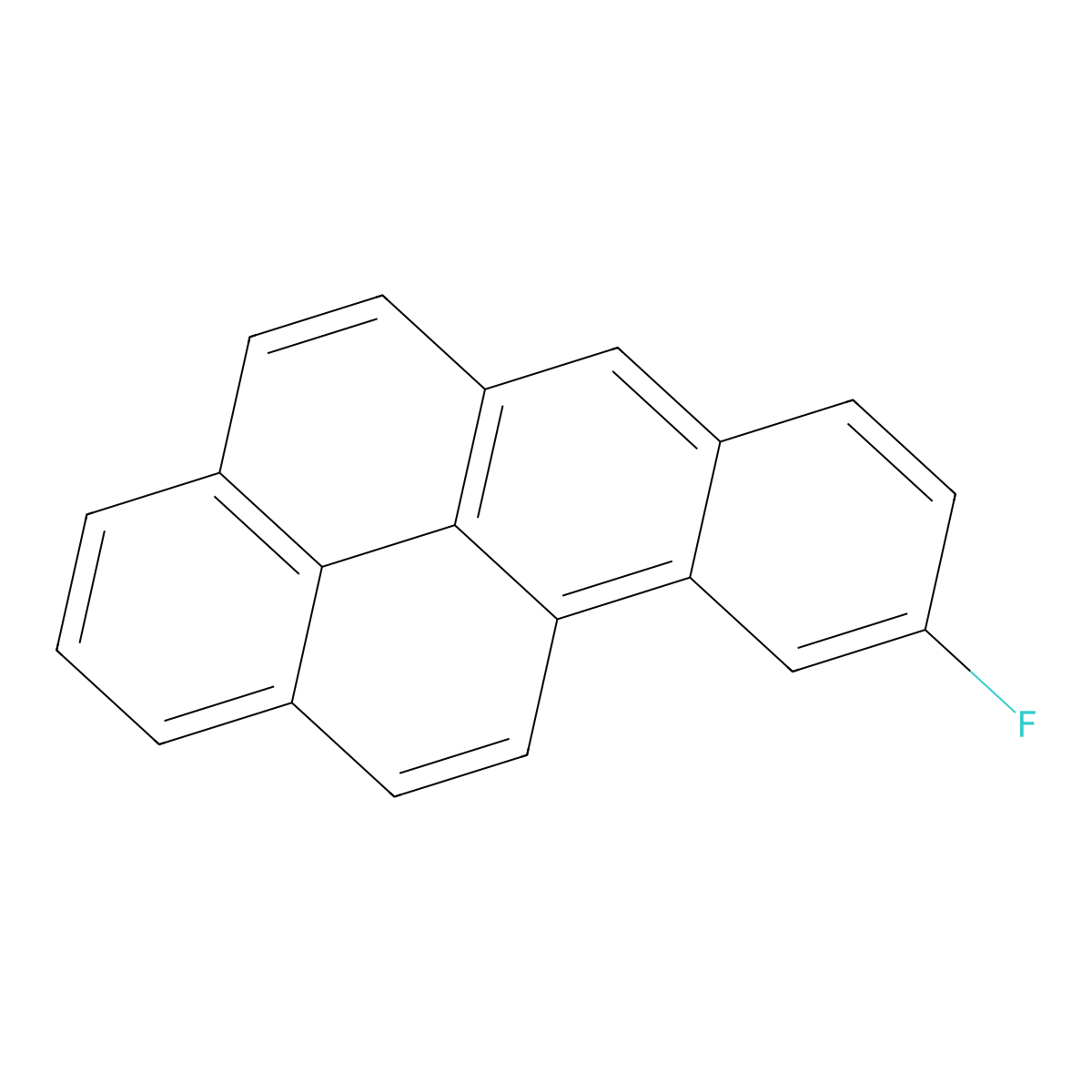 9-Fluorobenzo(a)pyrene molecular structure, CAS 71171-93-2