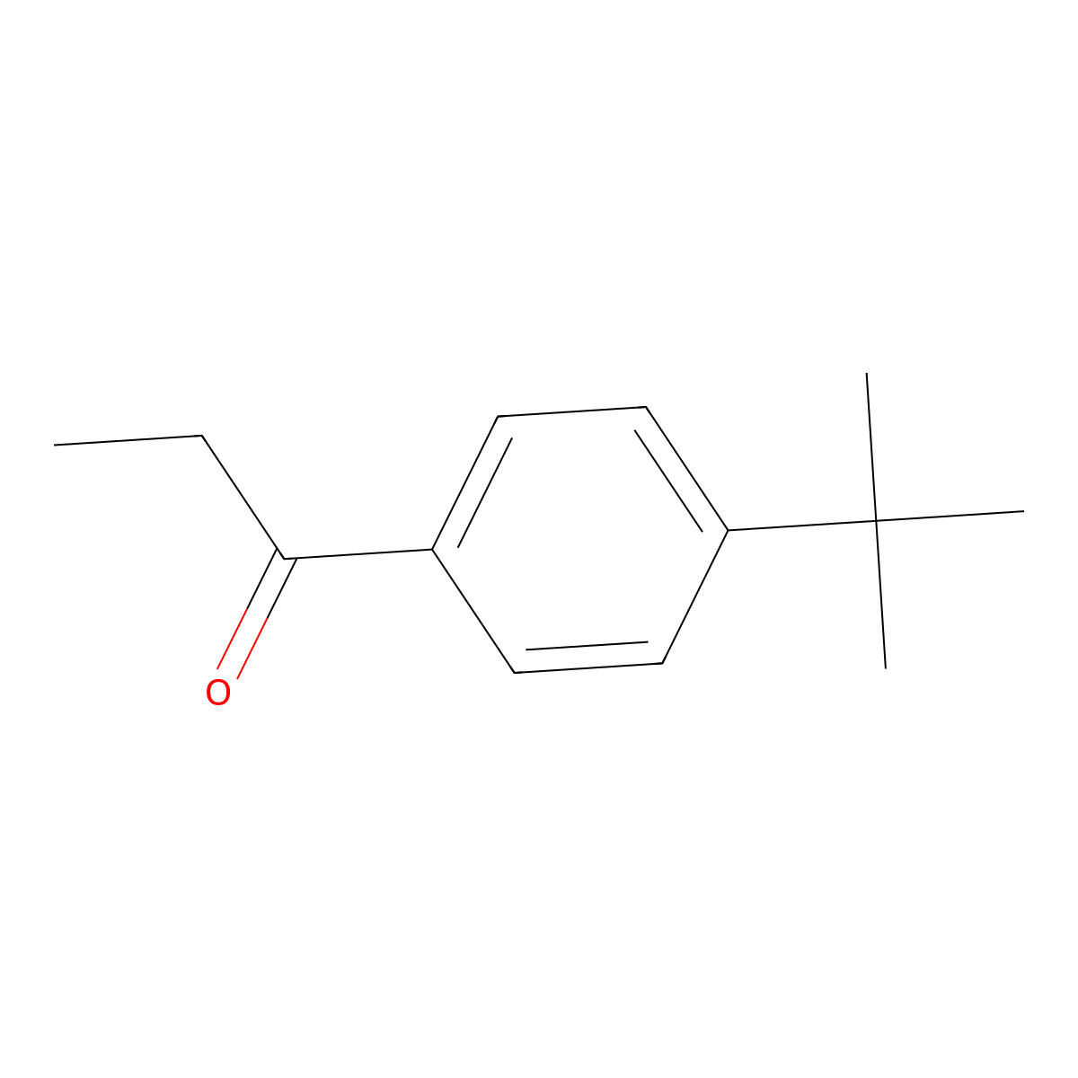 4'-(tert-Butyl)propiophenone molecular structure, CAS 71209-71-7