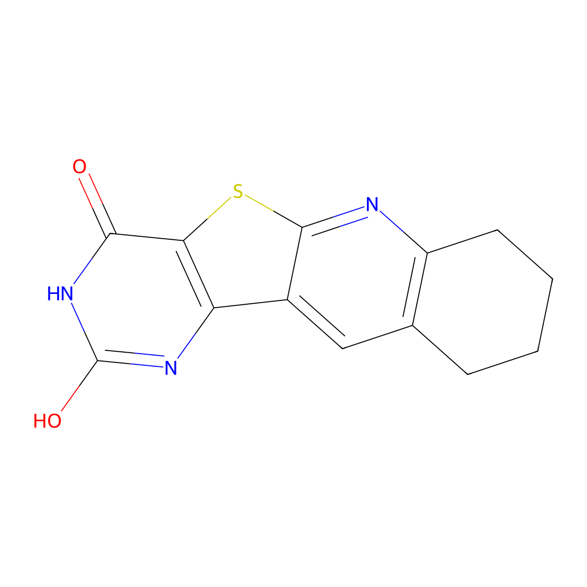 15-Hydroxy-17-thia-2,12,14-triazatetracyclo[8.7.0.0^{3,8}.0^{11,16}]heptadeca-1(10),2,8,11(16),14-pentaen-13-one molecular structure, CAS 712344-92-8