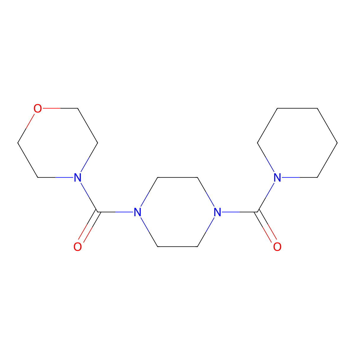 4-(Morpholin-4-ylcarbonyl)piperazinyl piperidyl ketone molecular structure, CAS 712345-04-5