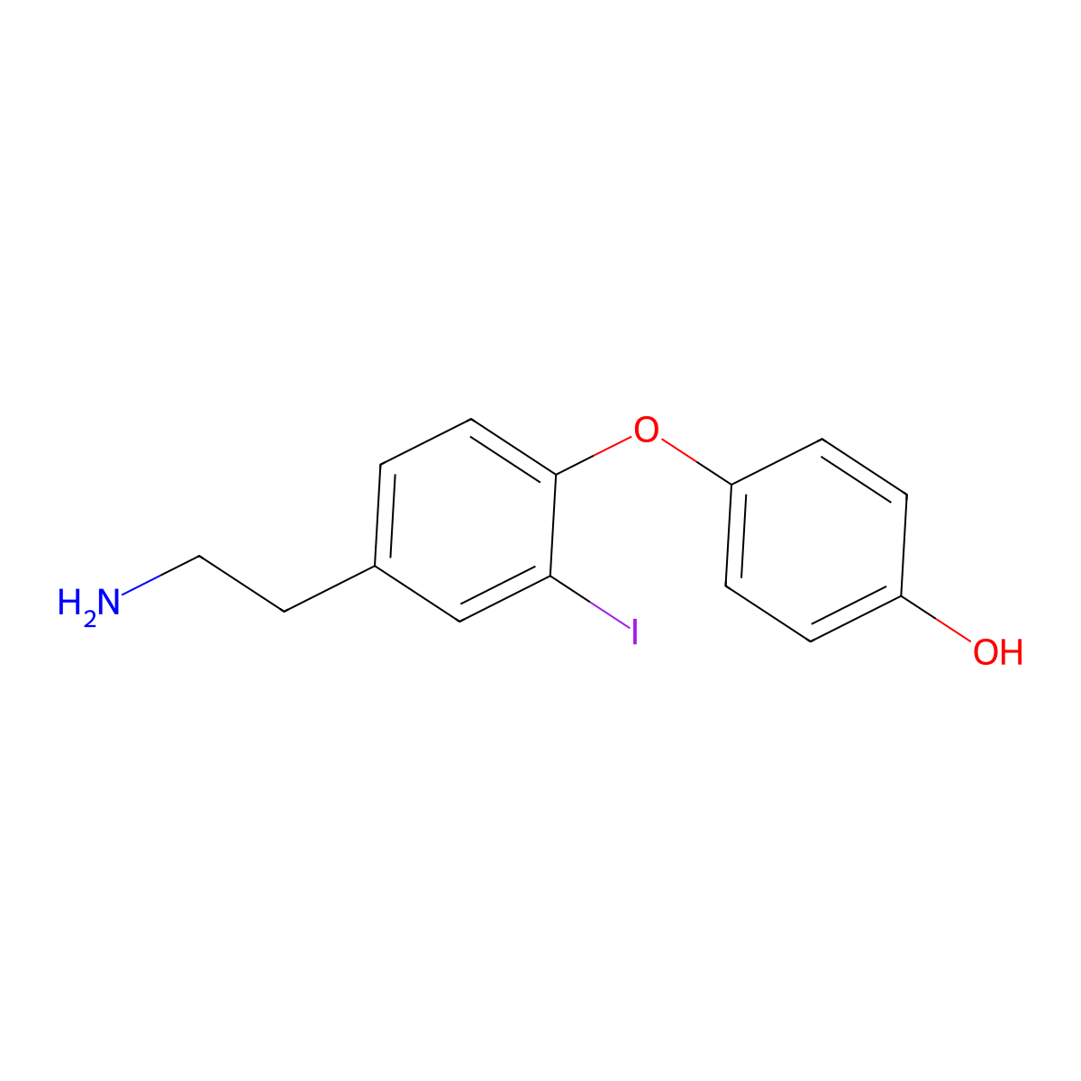 3-Iodothyronamine molecular structure, CAS 712349-95-6