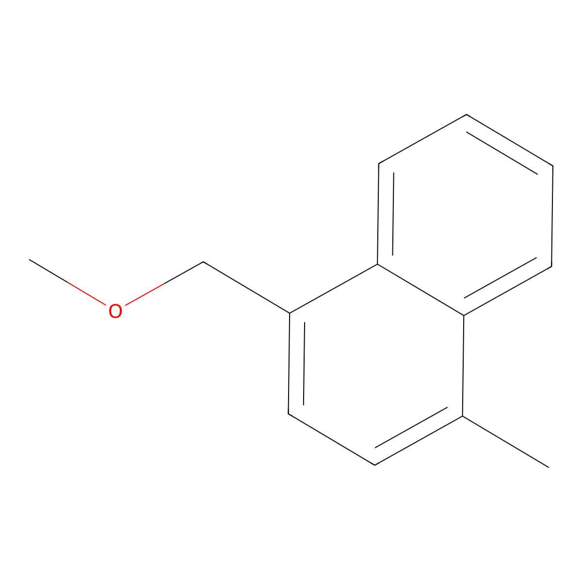 1-Methoxymethyl-4-methylnaphthalene molecular structure, CAS 71235-76-2