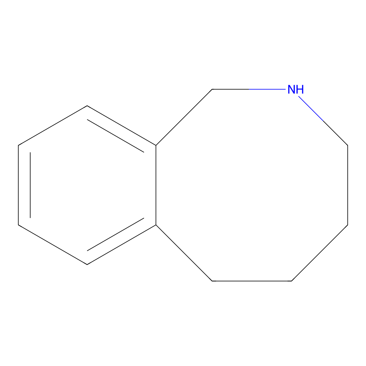 1,2,3,4,5,6-Hexahydro-2-benzazocine molecular structure, CAS 7124-94-9