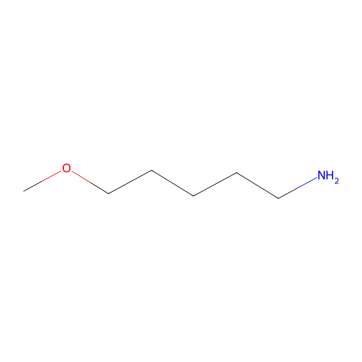 5-Methoxypentan-1-amine molecular structure, CAS 71259-63-7