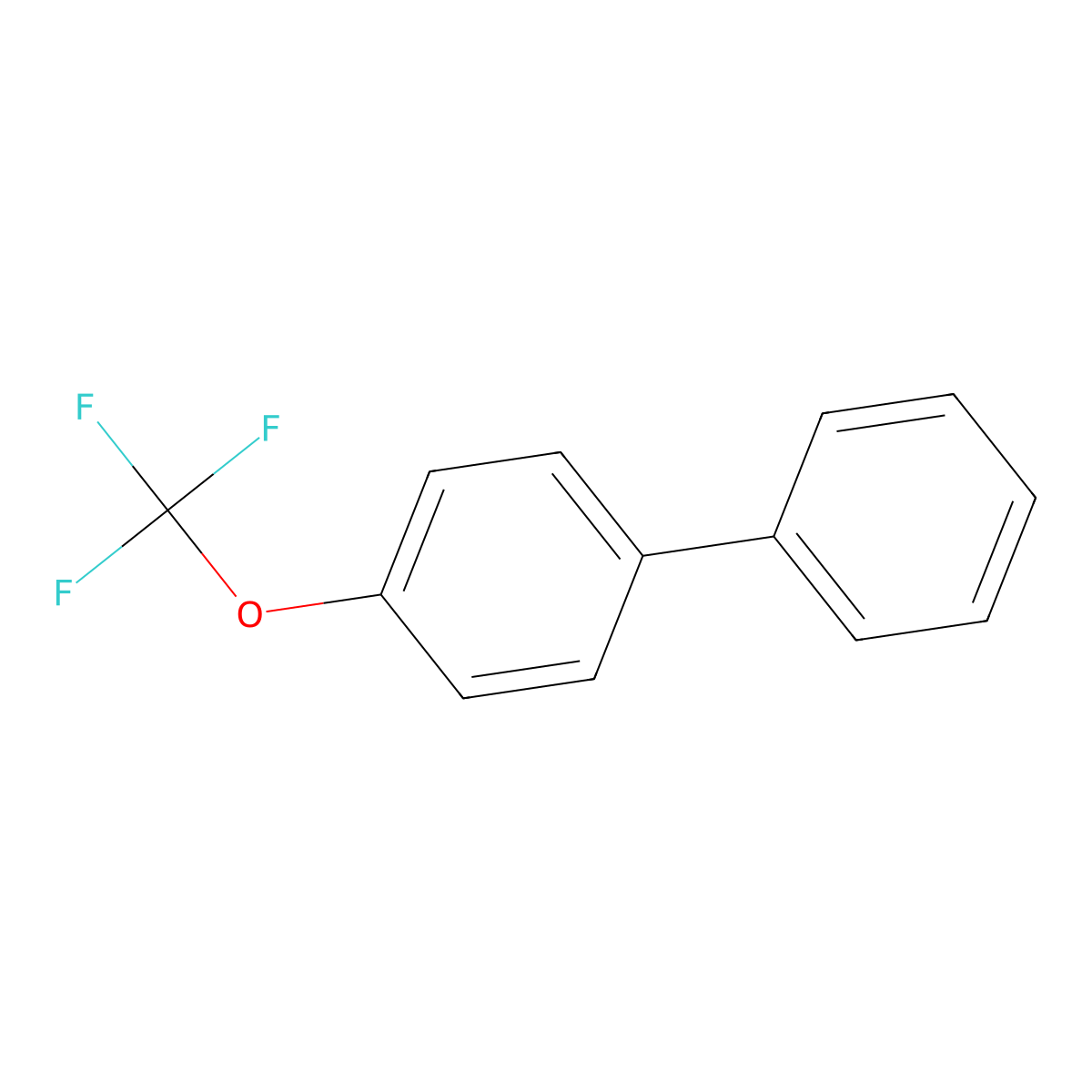 4-Trifluoromethoxy-biphenyl molecular structure, CAS 71274-84-5