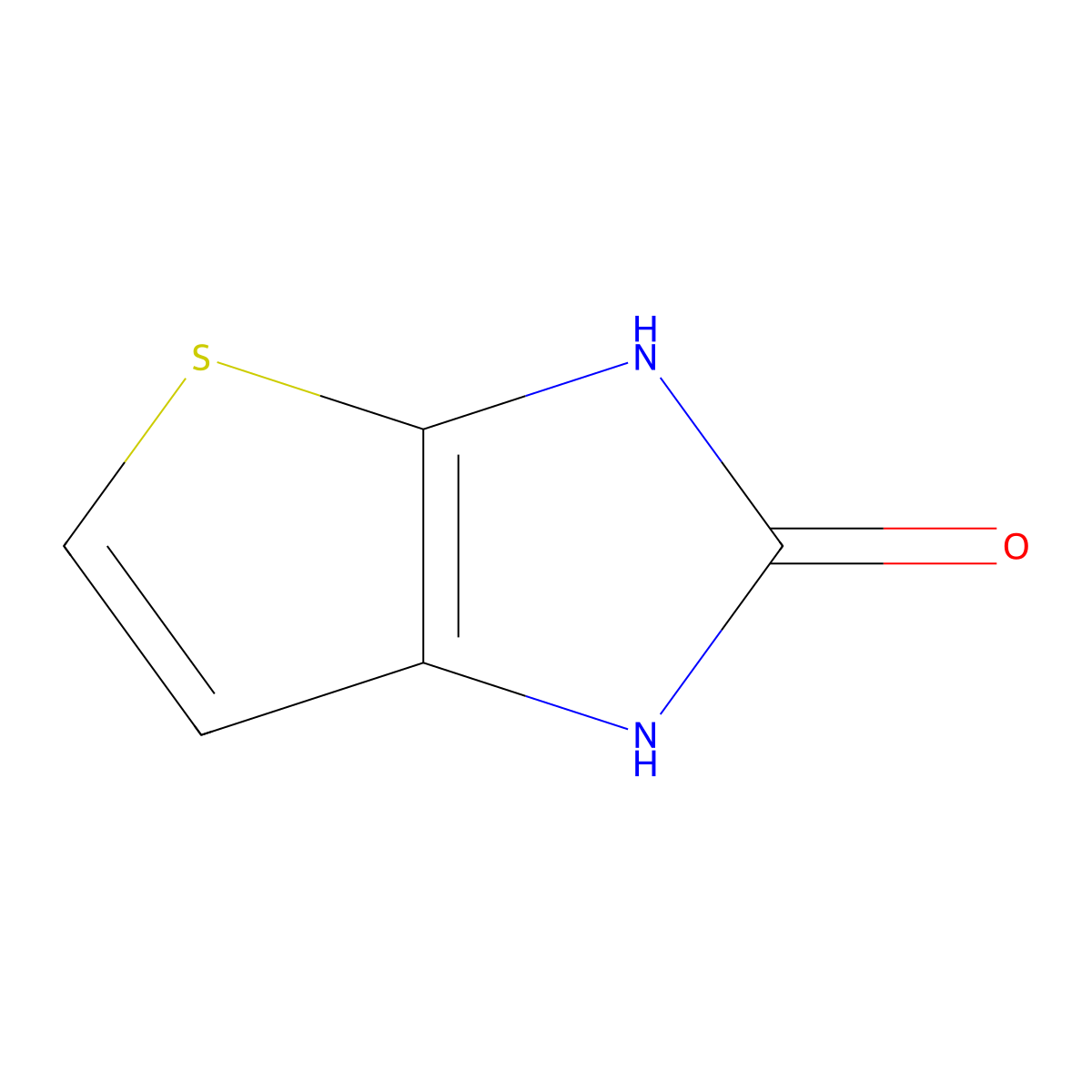 1H-Thieno[2,3-d]imidazol-2(3H)-one molecular structure, CAS 71309-43-8
