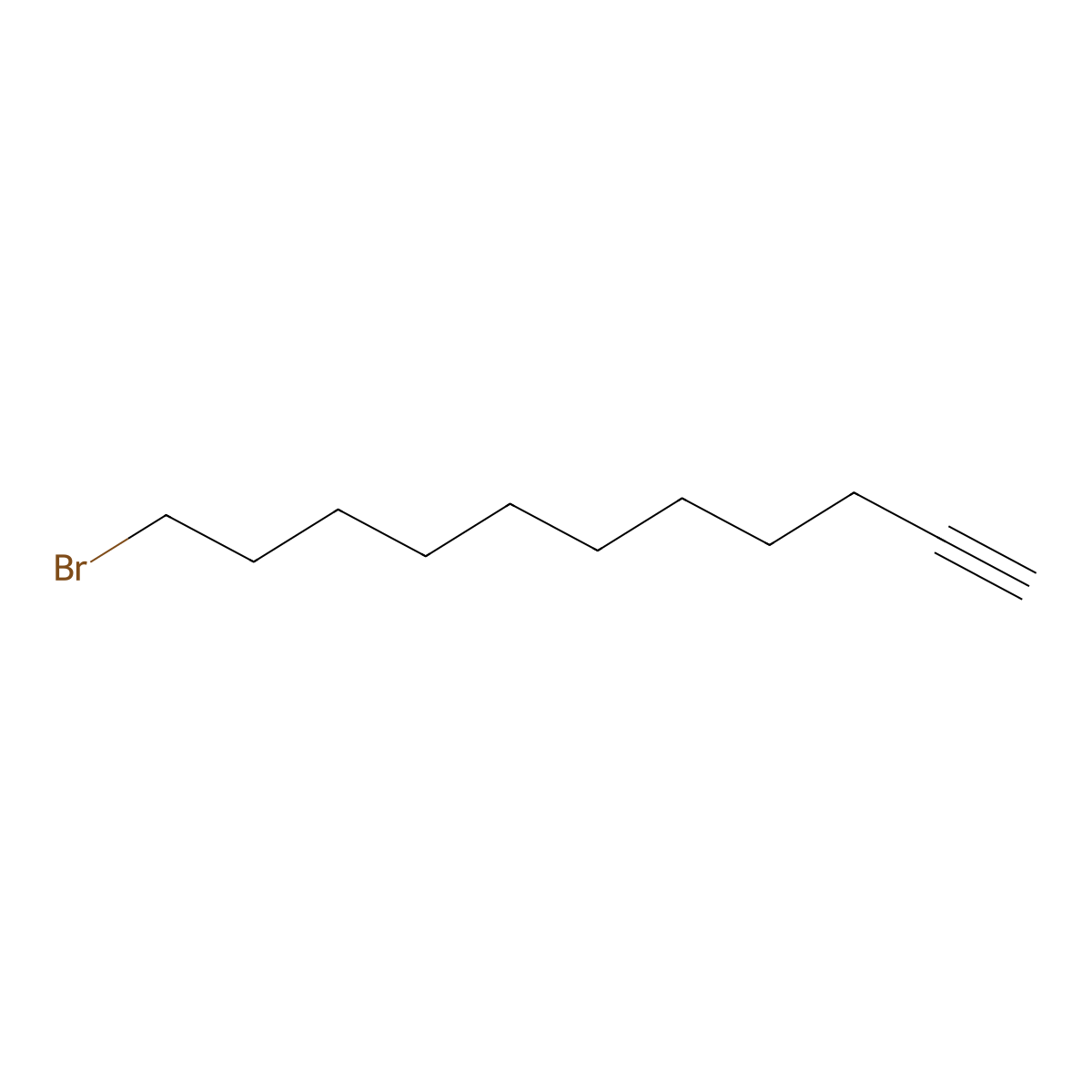1-Undecyne, 11-bromo- molecular structure, CAS 71317-72-1