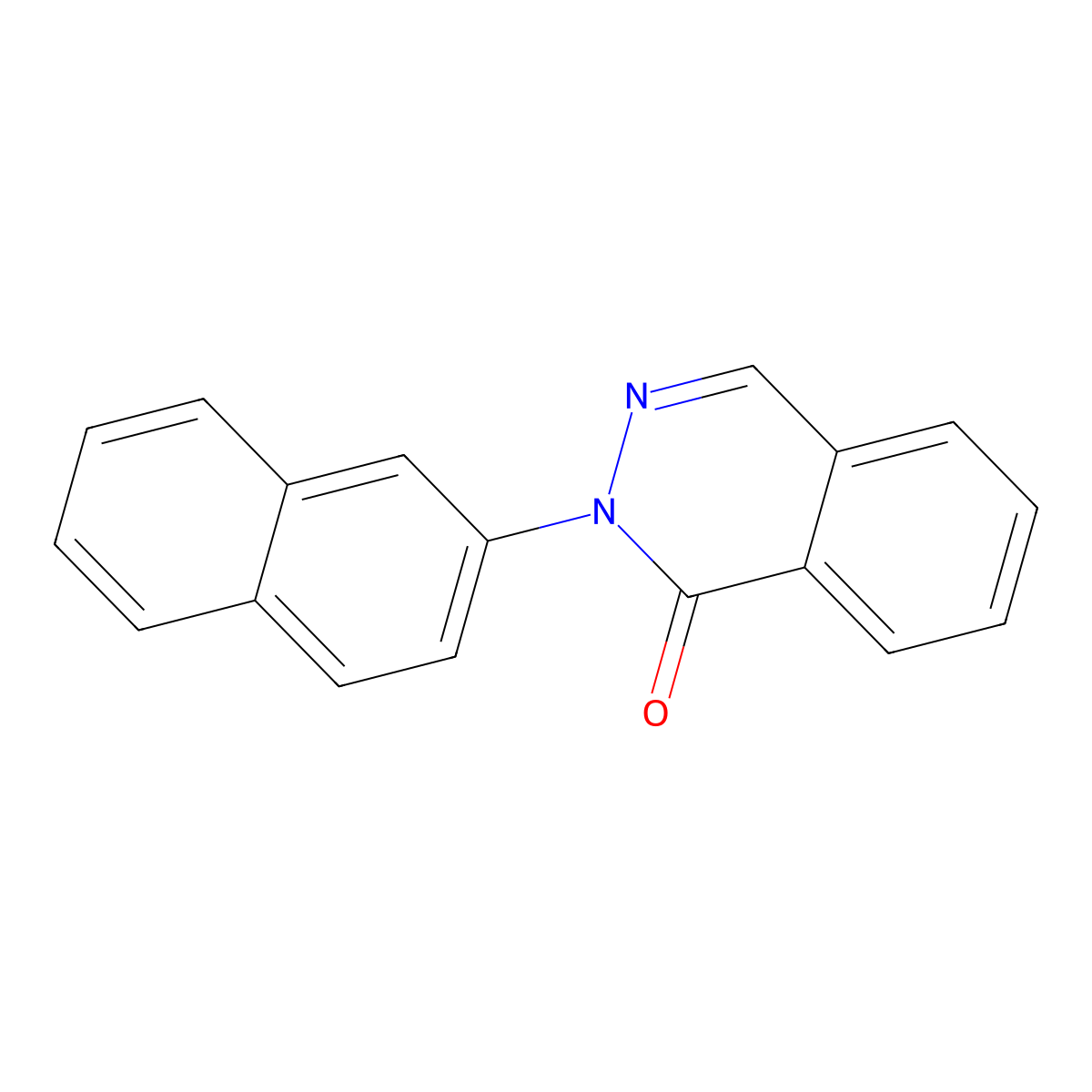 2-Naphthalen-2-ylphthalazin-1-one molecular structure, CAS 7134-98-7