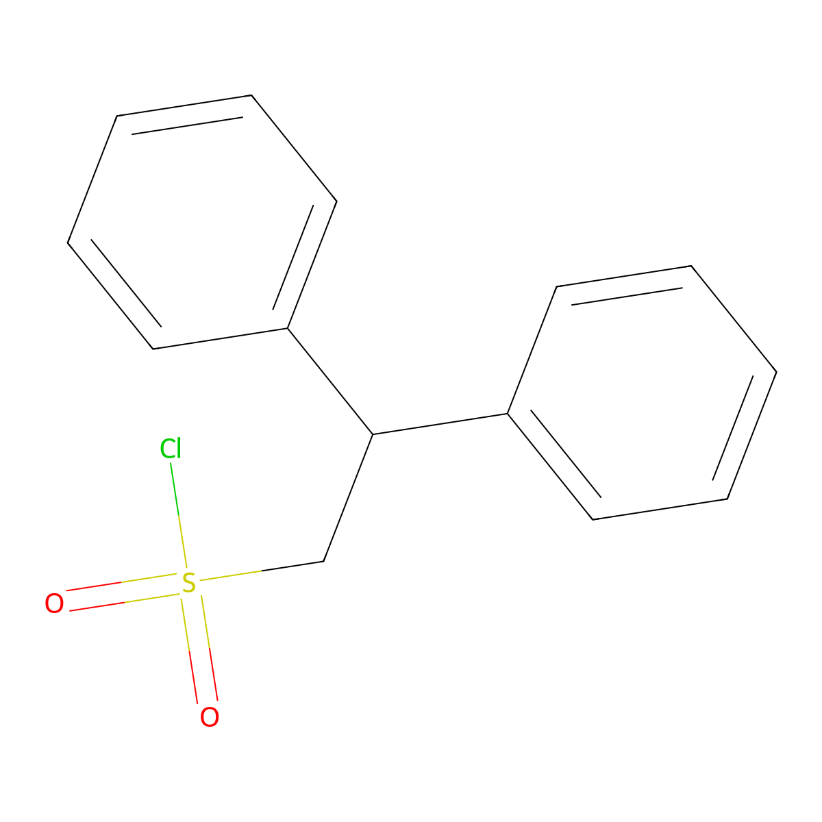 2,2-Diphenylethanesulphonyl chloride molecular structure, CAS 71351-01-4