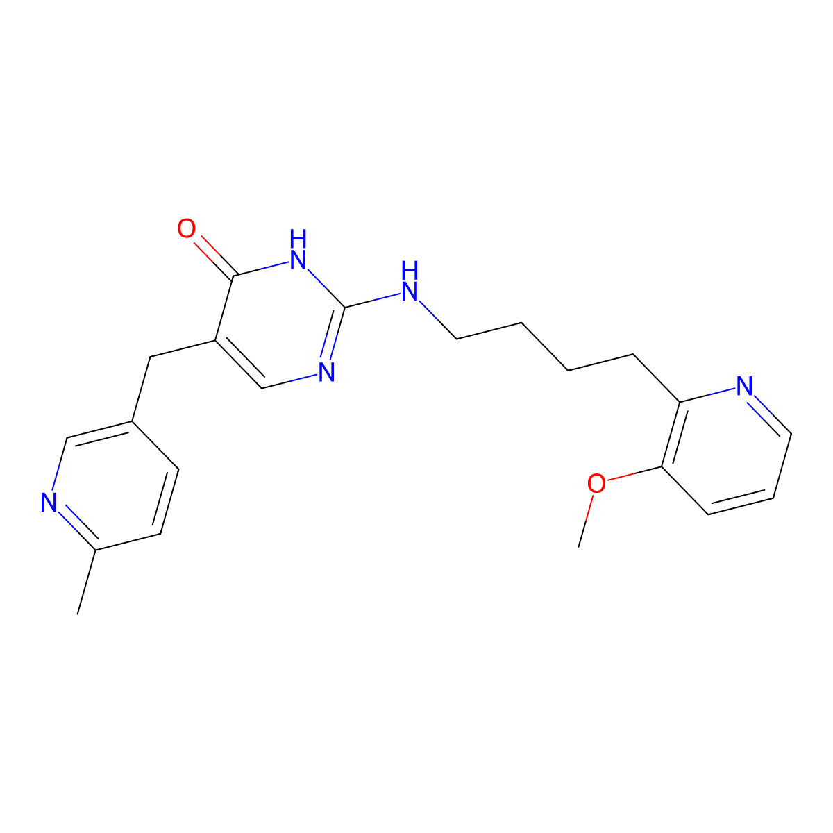 Icotidine molecular structure, CAS 71351-79-6